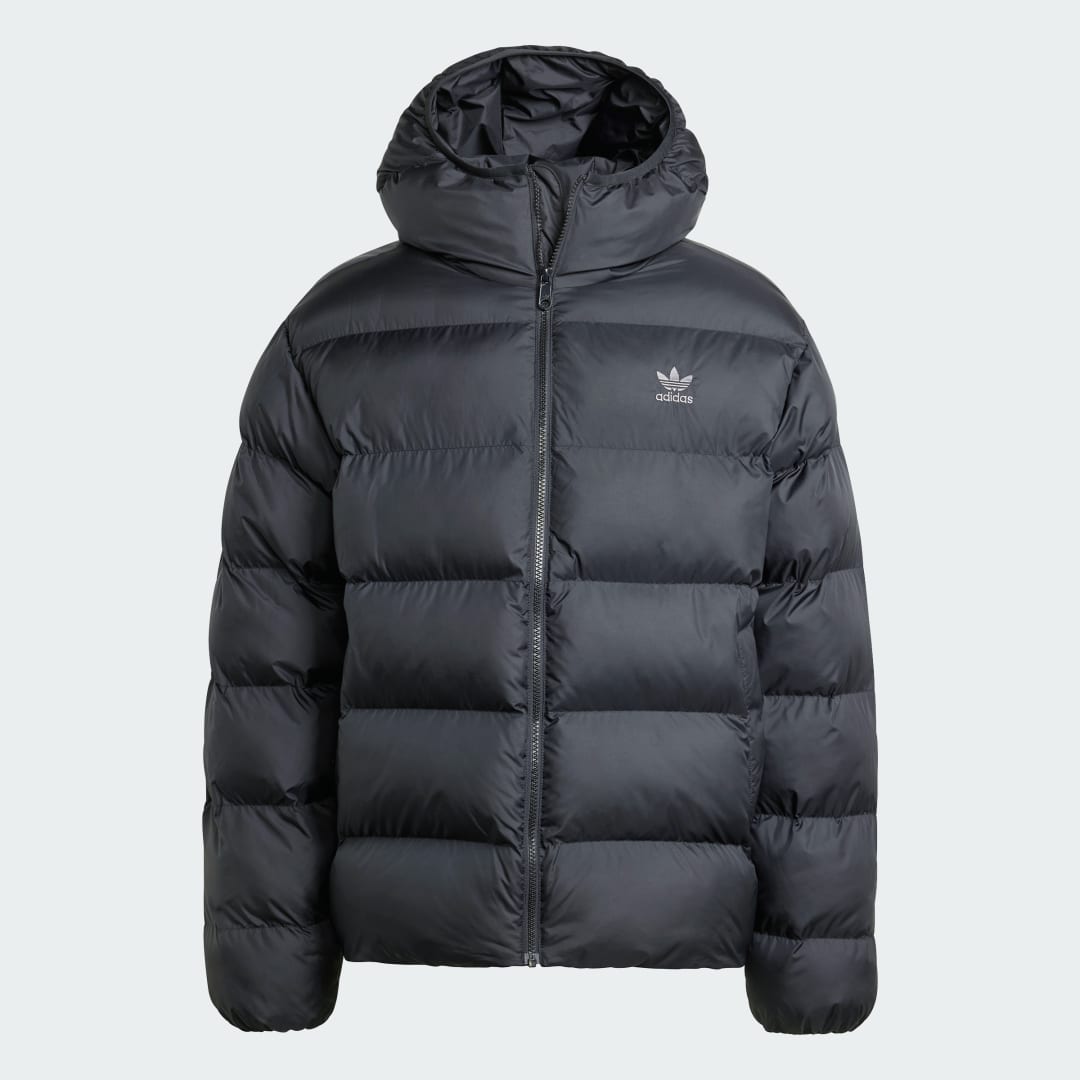 Tonal Hooded Puffer Jacket