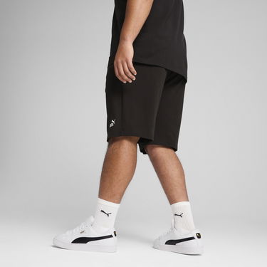 Polo tričko Puma Essentials Logo 10" Knit Shorts Čierna | 682600_01, 3