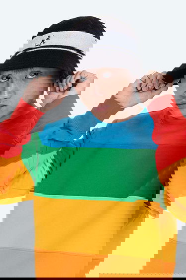 Klobúk Kangol Bermuda Bucket Hat with Striped Band Čierna | K3326ST.BLACK, 1