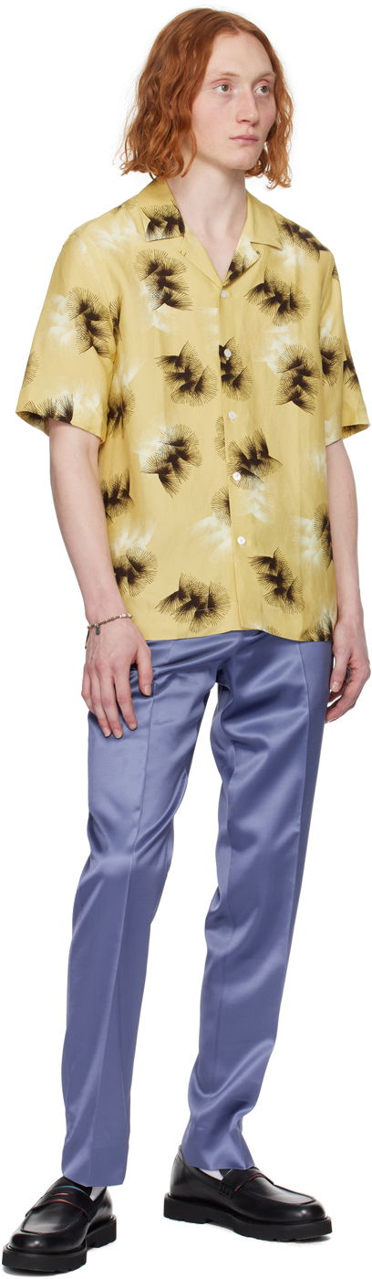 Paul Smith Abstract Print Short Sleeve Shirt
