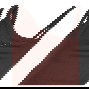Crop Top Nike Everyday Asymmetrical Crop Tank Top Vínová | DV7926-227, 1