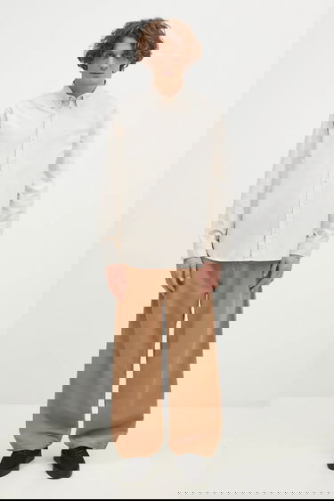 Nohavice Carhartt WIP Cotton OG Single Knee Loose Fit Pant Béžová | I033754.2FS4J, 3