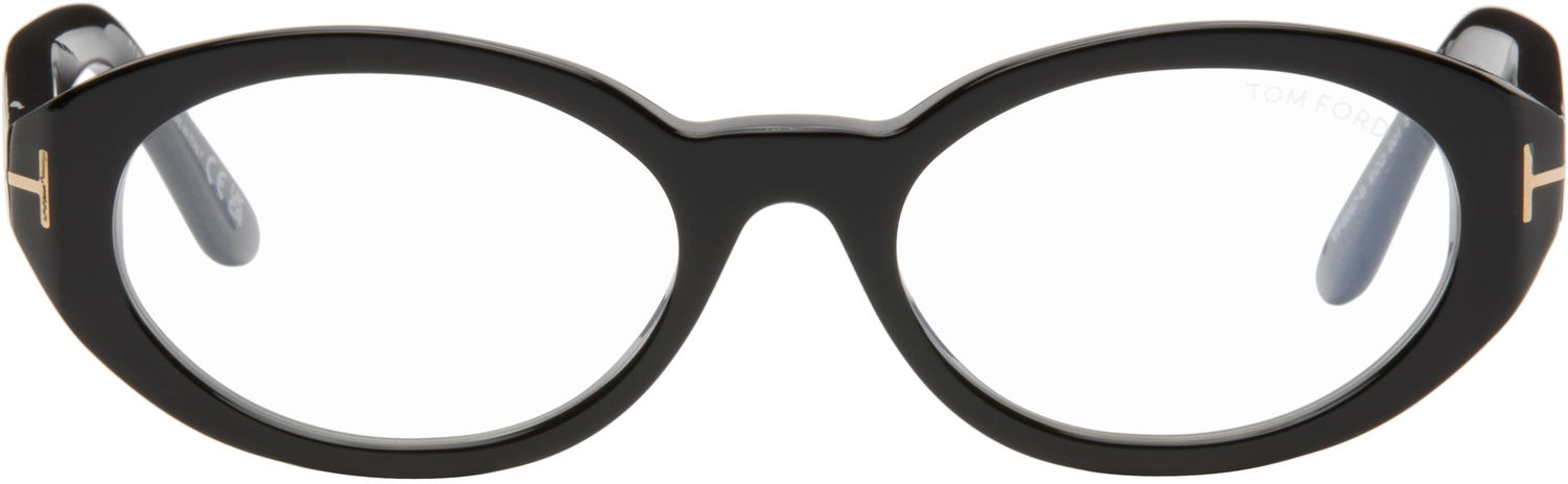 Slnečné okuliare Tom Ford Tom Ford Oval Glasses Čierna | FT6067-B_54001, 0