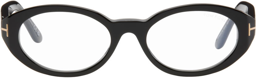 Slnečné okuliare Tom Ford Tom Ford Oval Glasses Čierna | FT6067-B_54001