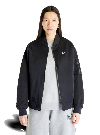 Bomber bunda Nike Varsity Bomber Jacket Čierna | DV7876-010