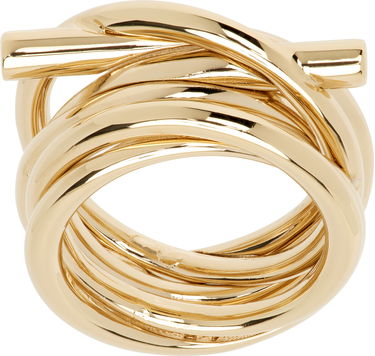 Prsteň FERRAGAMO Ferragamo Gancini Ring Metalická | 751635, 0