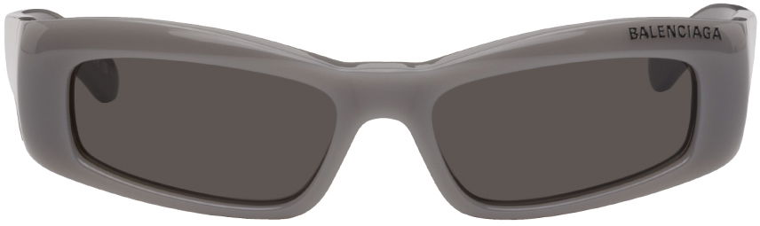 Slnečné okuliare Balenciaga Rectangular Šedá | BB0266S, 0