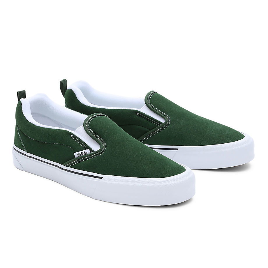 Tenisky a topánky Vans Chaussures Knu Slip Zelené | VN0009QDBGN, 0