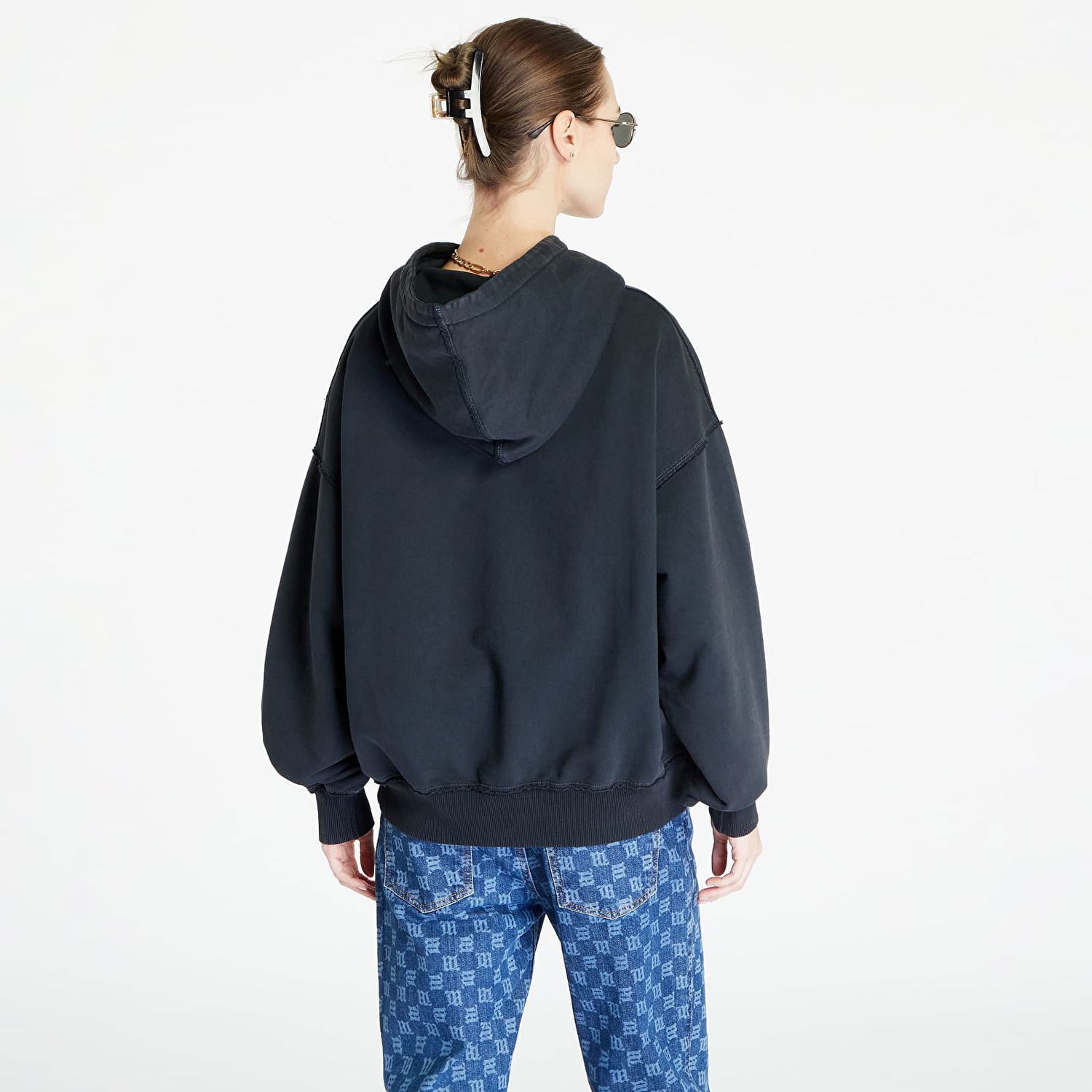 Mikina MISBHV Mush Hoodie Čierna | 240M212, 1