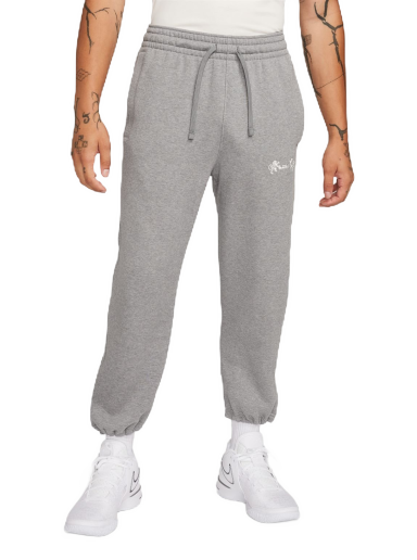 Tepláky Nike LeBron Open Hem Fleece Pants Šedá | FB7127-091