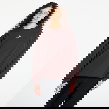 Mikina adidas Originals Essentials Oversized French Terry Sweatshirt Hnedá | KD9120, 0