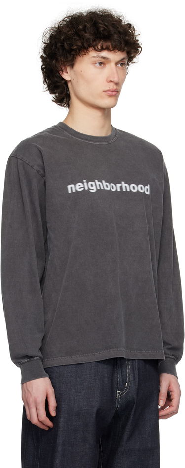 Tričko Neighborhood Neighborhood Long Sleeve T-Shirt Šedá | 251PCNH-LT03, 1