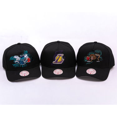 Šiltovka Mitchell & Ness NBA Los Angeles Lakers Tilted Pro Snapback Cap Čierna | HP12813-LALBLCK, 3