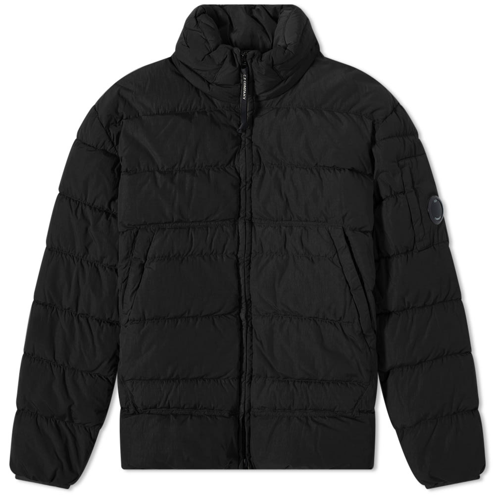 Prešívaná bunda C.P. Company Chrome-R Garment Dyed Down Jacket Čierna | 13CMOW028A-006369G-999, 0