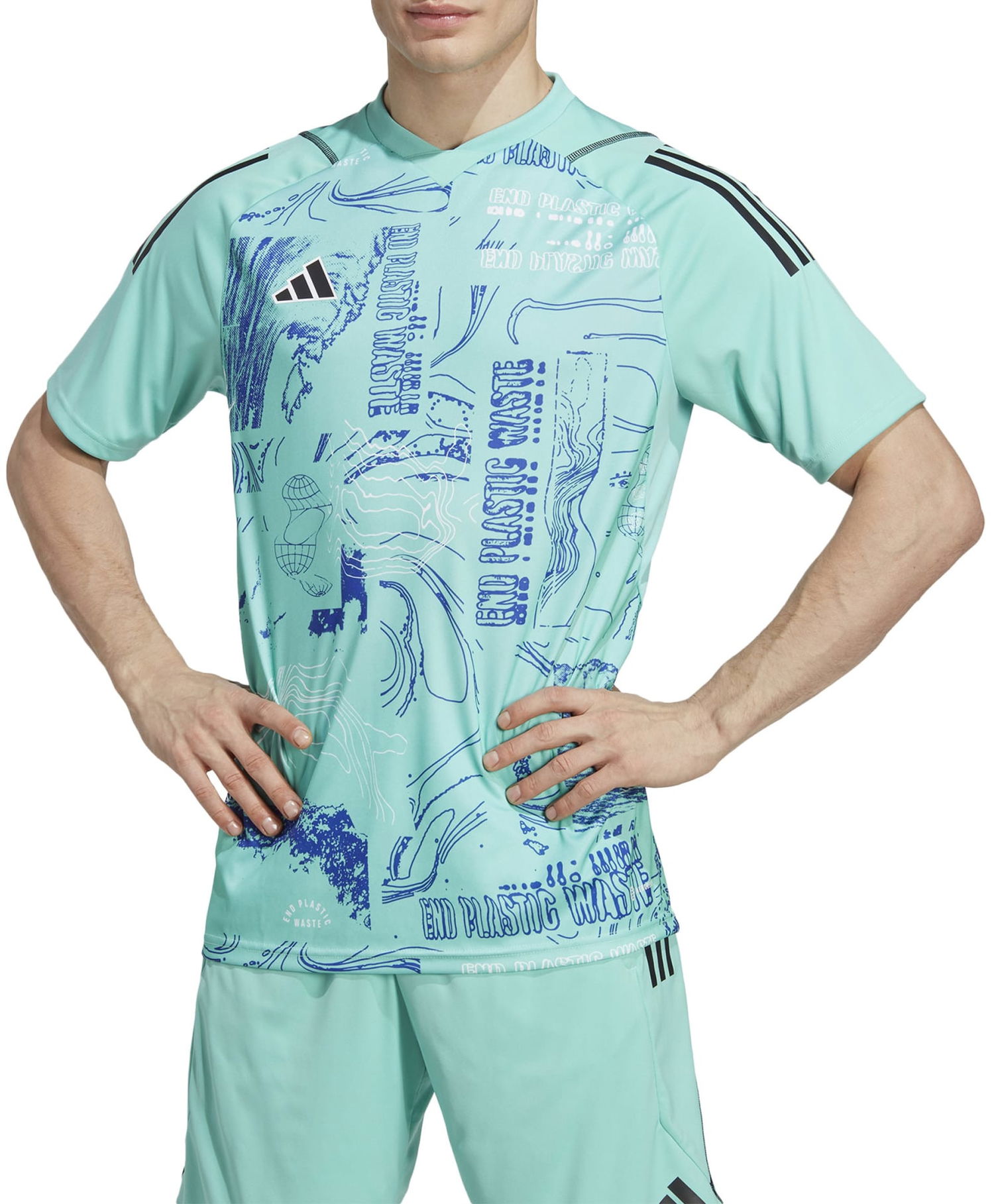 Dres adidas Originals Tiro Graphic Jersey Tyrkysová | ib3181, 0