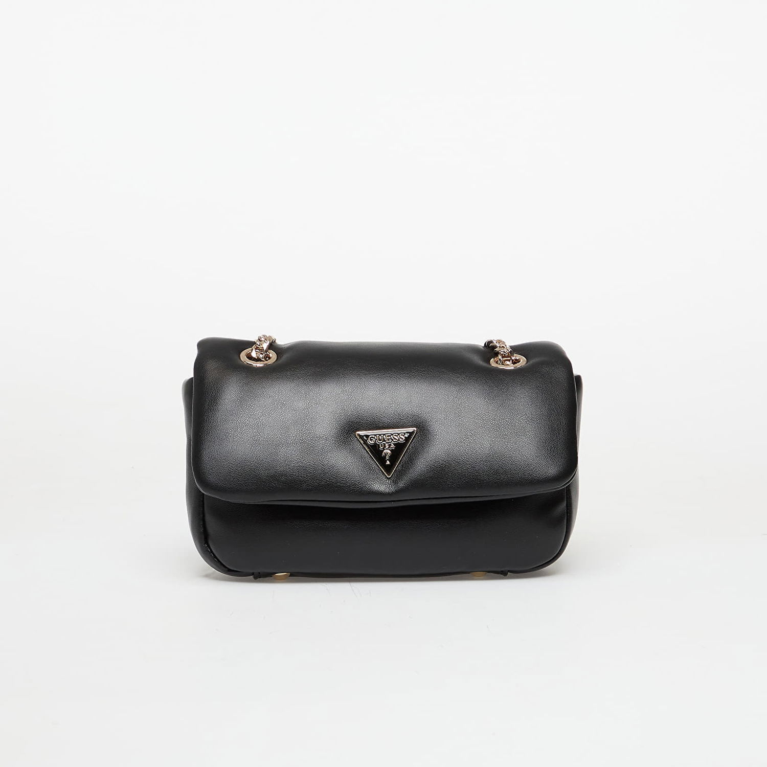 Taška cez rameno GUESS Sunetra Mini Convertible Crossbody Flap Bag Čierna | HWNG7534780-BLA, 0