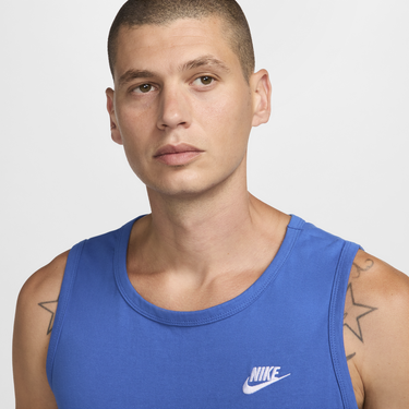 Tielko Nike Nike Sportswear Club Tank Top Modrá | bq1260-480, 4