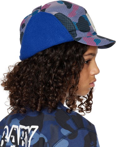 Šiltovka BAPE Kids Camo Trapper Hat Fialová | 001CPI803001K, 2