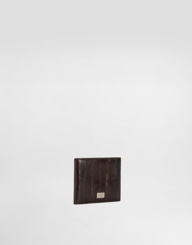 Peňaženka Dolce & Gabbana Dolce & Gabbana Eel Leather Bi-Fold Wallet Hnedá | BP1321A8A5381300, 1