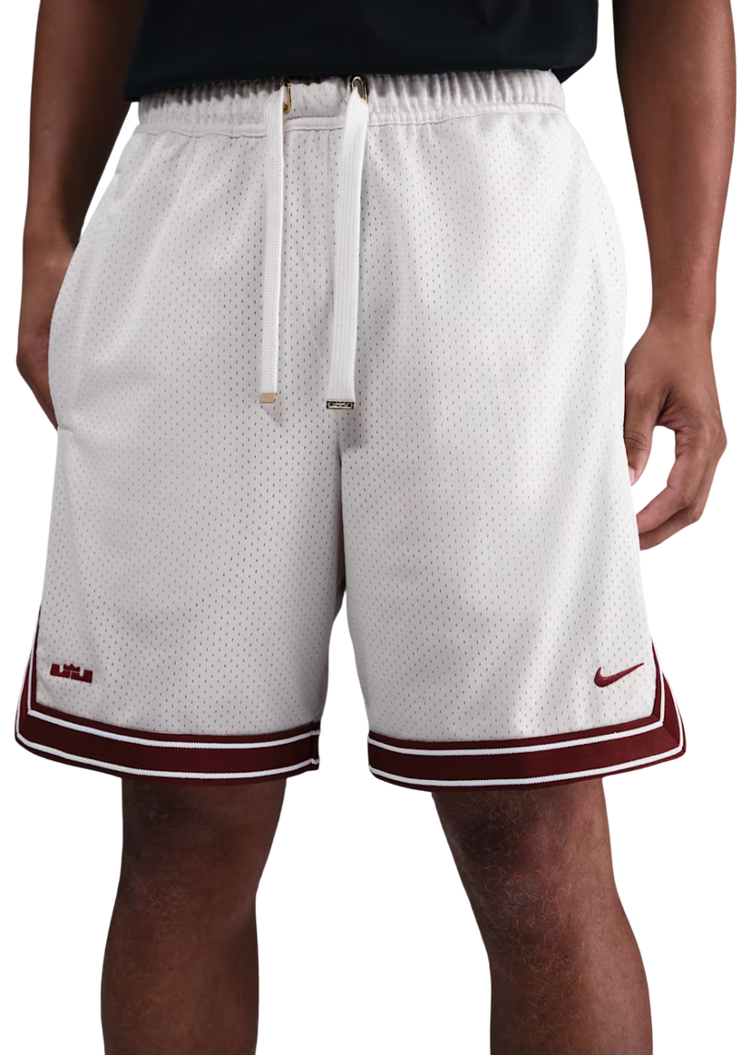 Šortky Nike LeBron Mesh Basketball 8-Inch Shorts Biela | hv3394-133