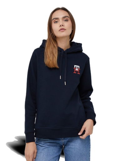 Mikina Tommy Hilfiger Hoodie Navy | WW0WW37434.9BYY