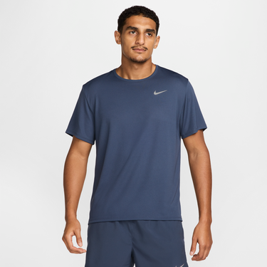 Tričko Nike Miler Dri-FIT UV Short-Sleeve Running T-Shirt Navy | DV9315-437, 1