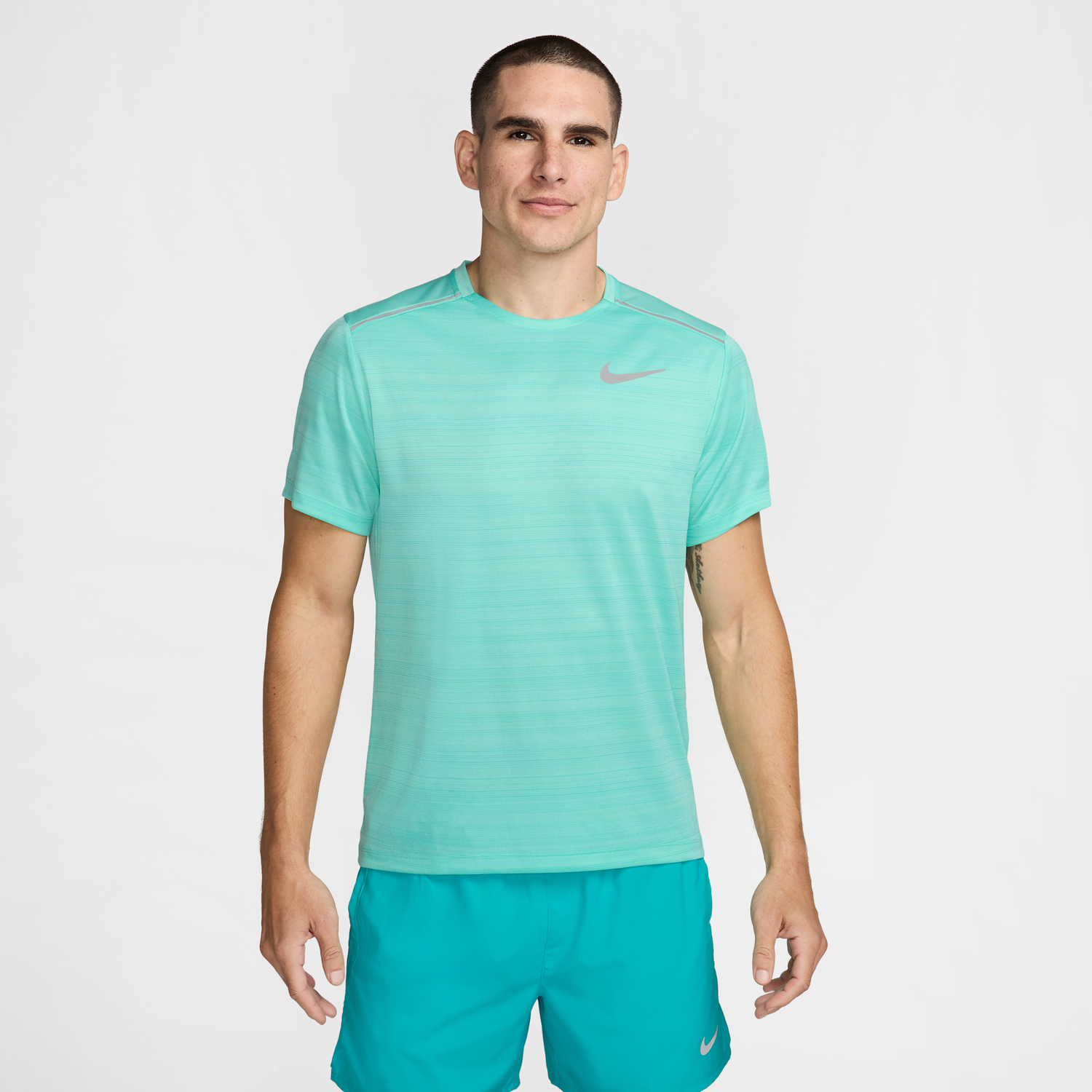 Tričko Nike Nike Miler Running T-Shirt Zelené | FZ4782-354, 0