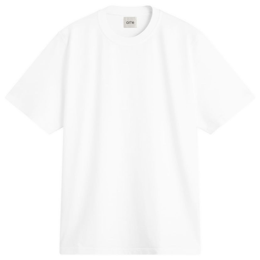 Tričko Arte Antwerp Diels Scribble T-Shirt, Size Large Biela | AW25-094T-WHT