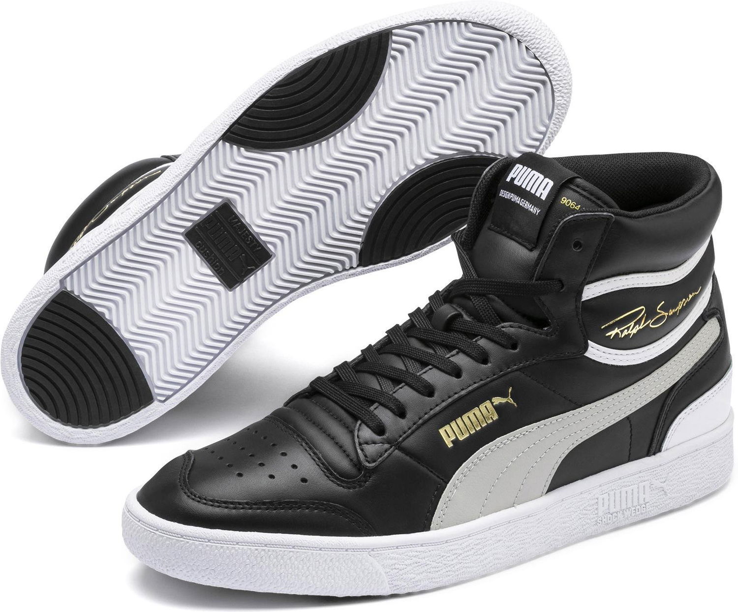 Tenisky a topánky Puma Ralph Sampson Mid Čierna | 370847-01, 1