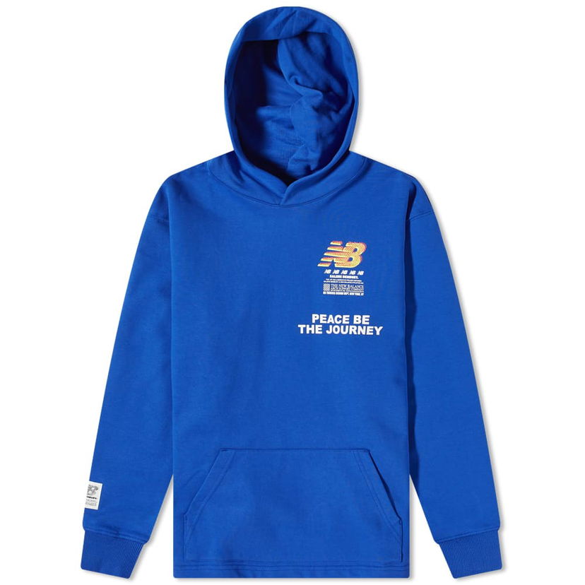 Mikina New Balance Salehe Bembury PBJ Bembury Hoodie Modrá | MT11565-UVB