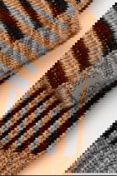 Doplnky UGG CHUNKY Knitted Striped Wool Blend Hat and Fingerless Gloves Set Rôznofarebný | 103605, 4