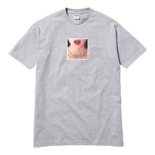 Tričko Supreme Necklace Print T-Shirt Šedá | SUP-SS18-0041