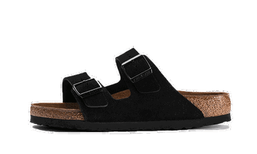 Tenisky a topánky Birkenstock Arizona Suede Leather Soft Footbed Čierna | 0951321/0951323, 0