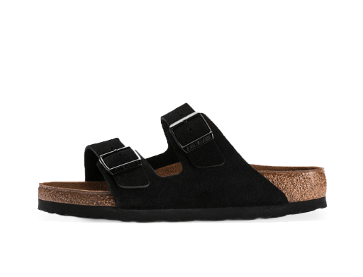 Tenisky a topánky Birkenstock Arizona Suede Leather Soft Footbed Čierna | 0951321/0951323