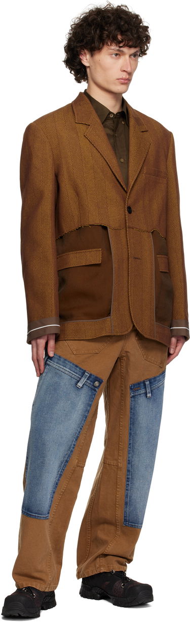 Džínsy Andersson Bell Andersson Bell Re-Make Carpenter Jeans Hnedá | apa810u, 3