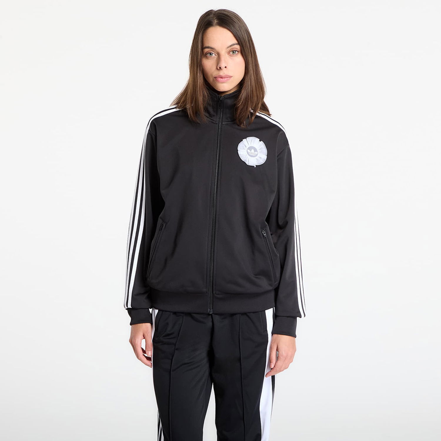 Mikina adidas Originals Tulle Fb Tt Track Jacket Čierna | KR9318, 0