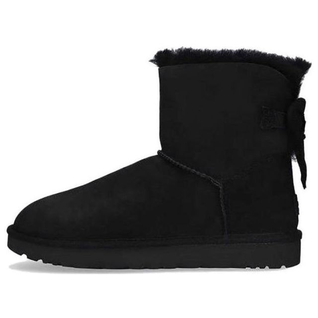Tenisky a topánky UGG Mini Bailey Fluff Bow Boots Čierna | 1123635-BLK