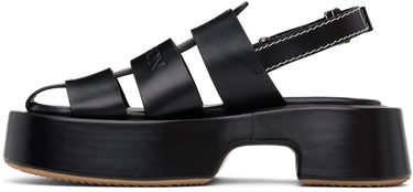 Tenisky a topánky JW Anderson JW Anderson Stripe Platform Sandals Čierna | SN0098-LA0323, 2