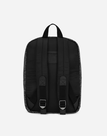 Batoh Dolce & Gabbana Dolce & Gabbana Coated Jacquard Backpack Čierna | EM0034AJ7058B969, 2