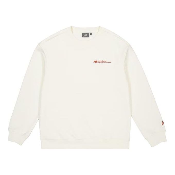 Sveter New Balance Casual Pullover Biela | NCD43081-IV, 0