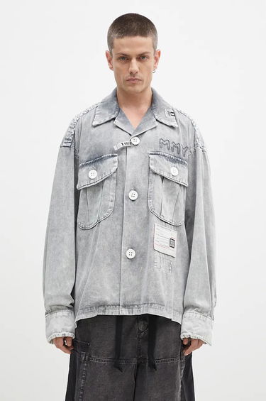 Košeľa Maison MIHARA YASUHIRO Relaxed Denim Shirt Šedá | A13SH082, 0