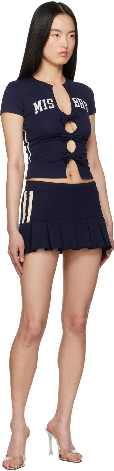 Sukňa MISBHV MISBHV Varsity Pleated Miniskirt Navy | 250W858, 3