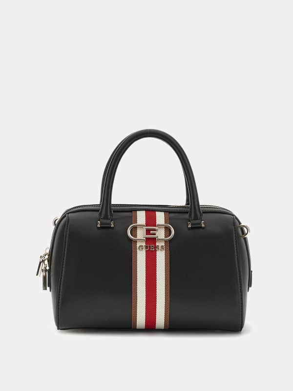 Kabelka GUESS Nelka Front-Stripe Handbag Čierna | HWVG9307050, 0