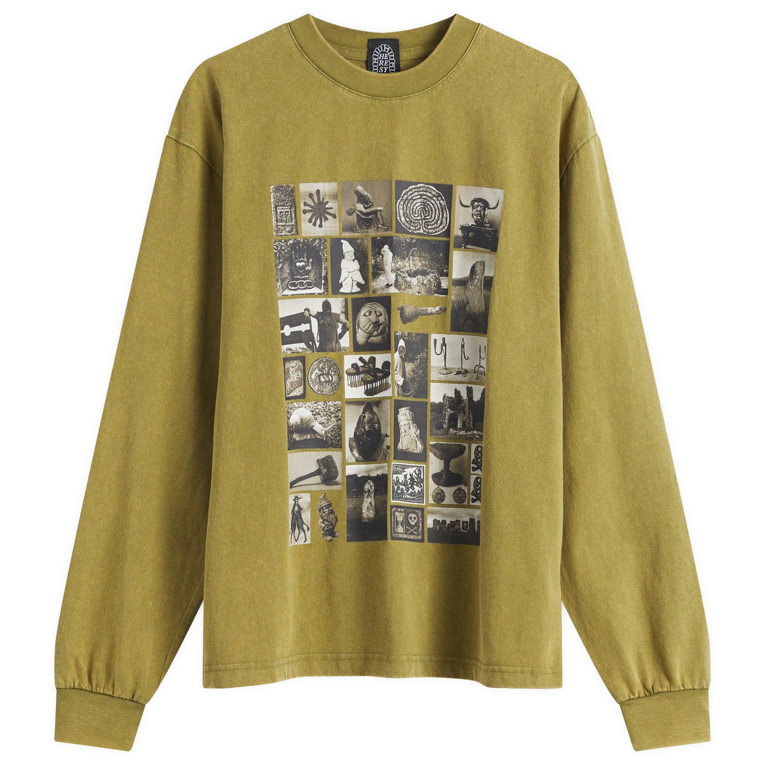 Tričko Heresy Heresy Niche Longsleeve T-Shirt Zelené | HSS25-T10G, 1