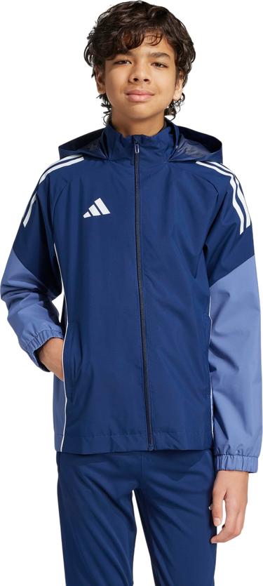 Vetrovka adidas Originals adidas TIRO25C Hooded Jacket Modrá | ji6537, 1