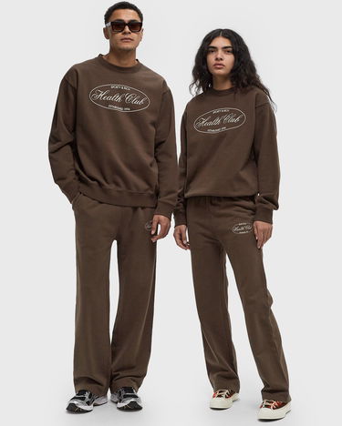 Mikina Sporty & Rich Oval Health Crewneck Sweatshirt Hnedá | ST071511079BR03, 1