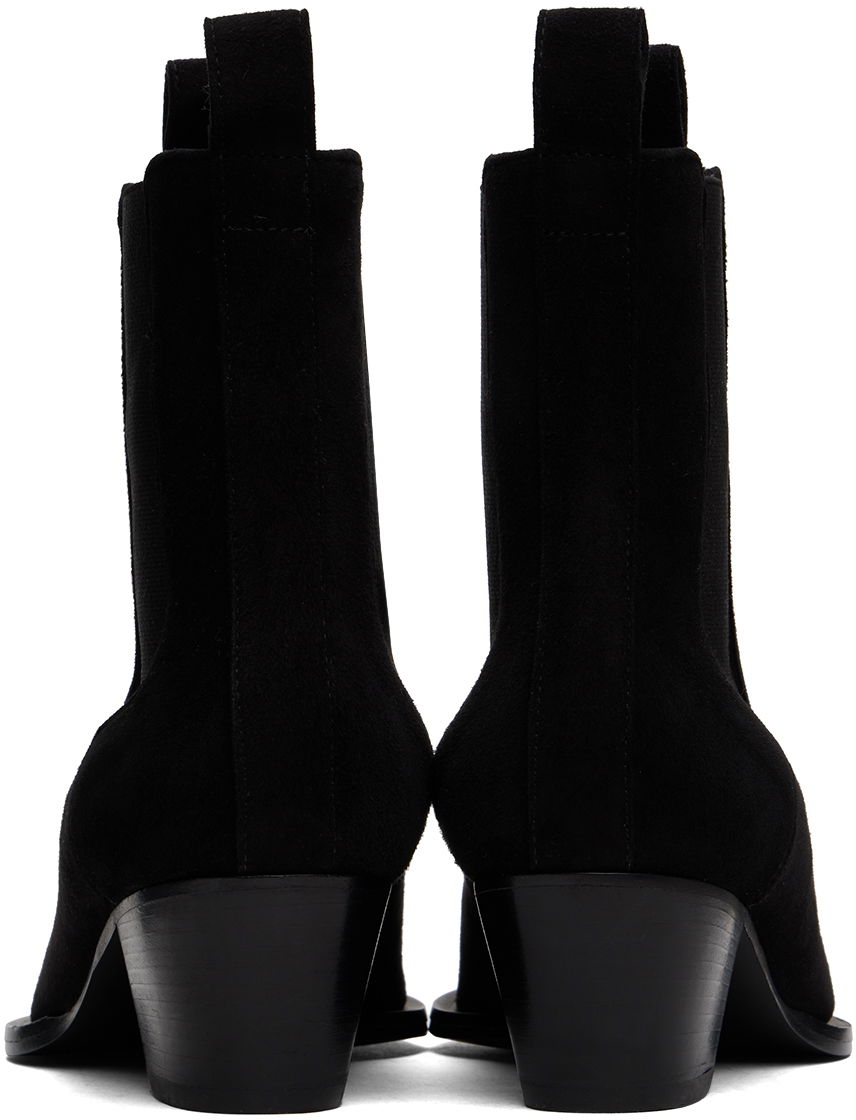 Tenisky a topánky TOTEME The City Suede Chelsea Boots Čierna | 234-WLGSE074-LE0012, 1