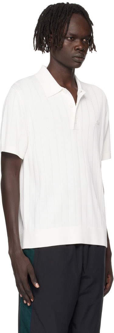 Polo tričko Lacoste Ribbed Knit Polo Biela | AH5339_70V, 1