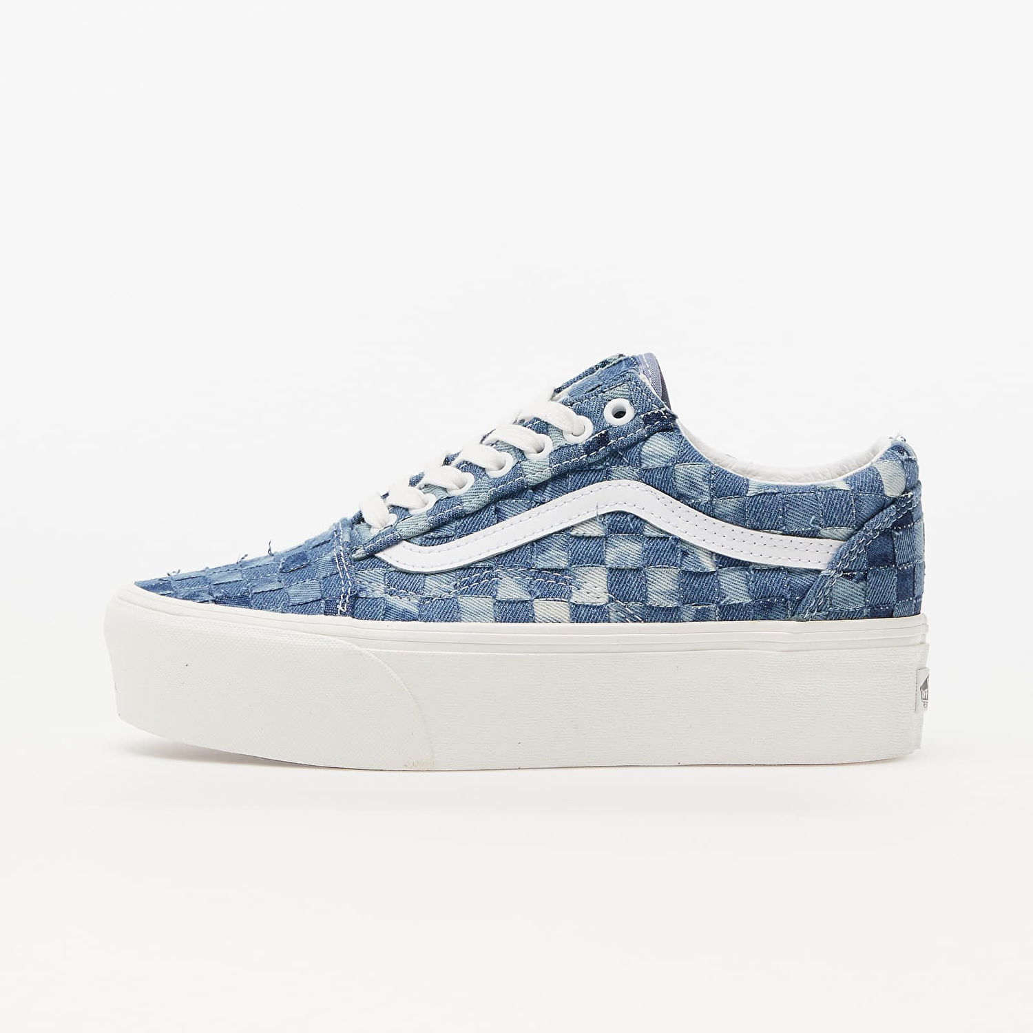 Tenisky a topánky Vans Old Skool Stackform W Modrá | VN0A7Q5MB6A1, 0