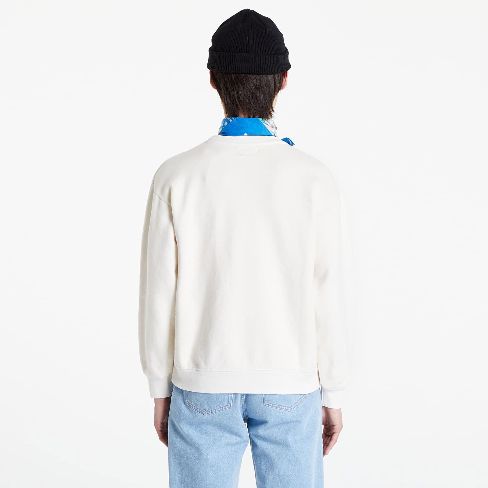 Smiley Oversized Crewneck Sweatshirt